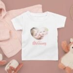 photo I Love My Mommy Toddler T-shirt minimal_heart_photo_i_love_my_mommy_toddler_t_shirt-