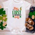 My First St. Patricks day Baby Bodysuit