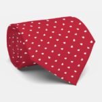 Small Hearts Valentines day Necktie