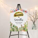 Taco Bout A Baby Fiesta Welcome Sign Taco Baby Shower Sign