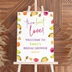 Taco About Love Bridal Shower Sign
