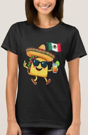 Taco Mexican Flag Shirt