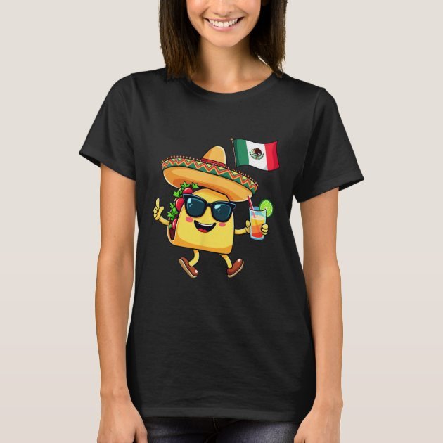 Taco Mexican Flag Shirt