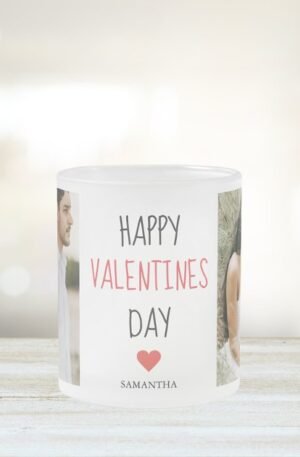 Valentines Day Gift Frosted Mug