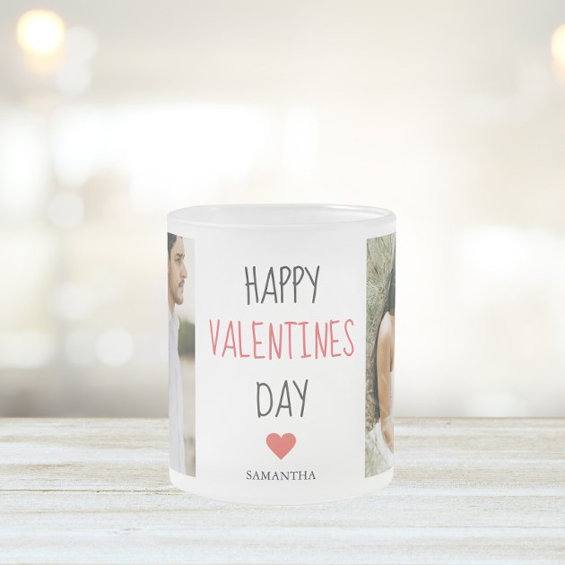 Valentines Day Gift Frosted Mug