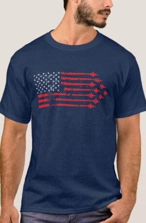 Vintage Jets Fourth of July Shirt