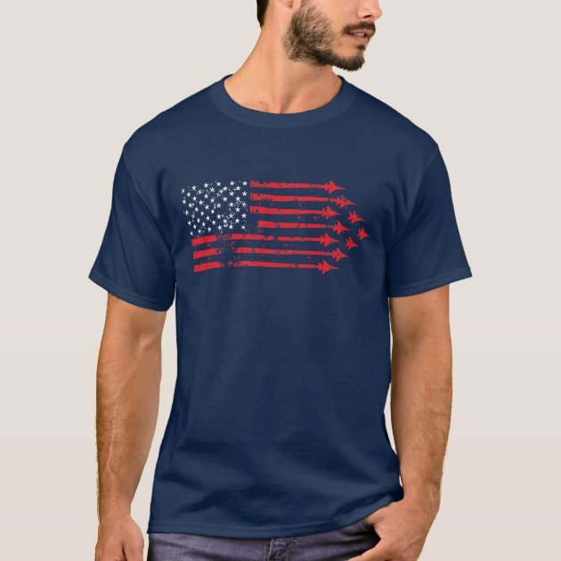 Vintage Jets Fourth of July Shirt