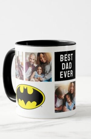 batman_symbol_best_dad_photo_collage_mug