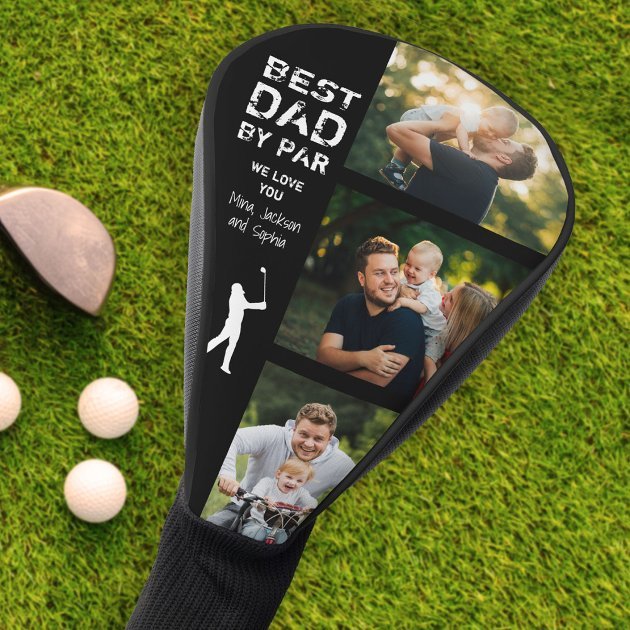 best_dad_by_par_photo_cool_golfer_fathers_day_golf_head_cover