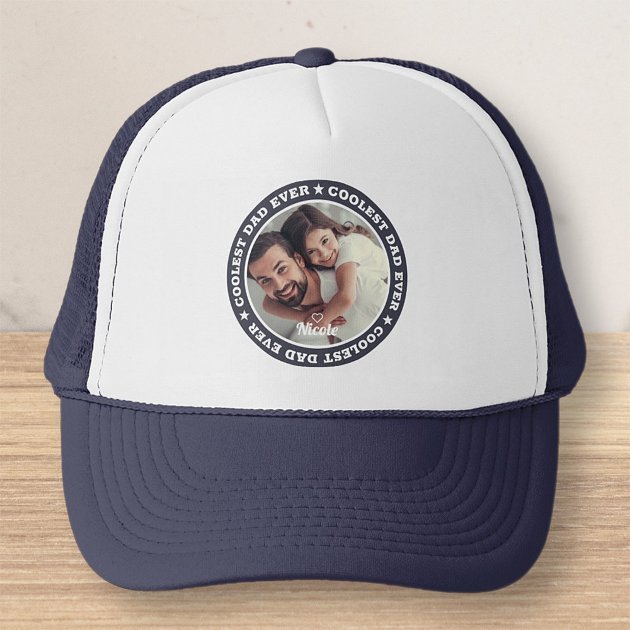 Coolest Dad trucker hat