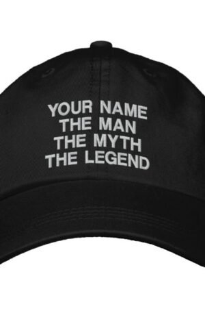 custom_the_man_the_myth_the_legend_embroidered_hat
