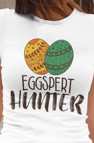 easter_pun_funny_eggspert_hunter_quote_humorous_t_shirt