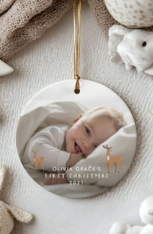 first_christmas_1_photo_baby_details_deer_ceramic_ornament