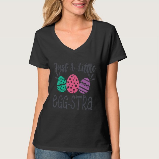 funny_easter_apparel_just_a_little_eggstra_girls_w_t_shirt