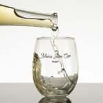 Funny Mom's Juice Cup, Monogram Any Custom Text Stemless Wine Glass funny_moms_juice_cup_monogram_any_custom_text_stemless_wine_glass