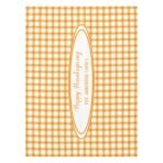 happy_thanksgiving_fall_orange_plaid_family_name_tablecloth