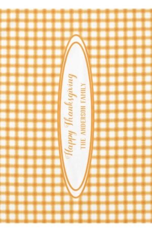 happy_thanksgiving_fall_orange_plaid_family_name_tablecloth