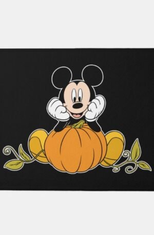 mickey_mouse_sitting_on_pumpkin_doormat