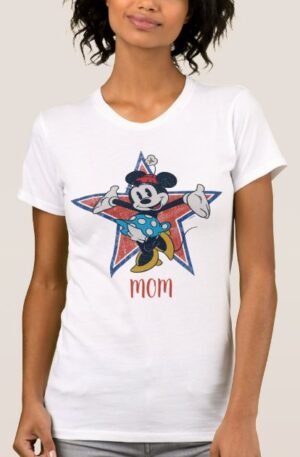 Minnie Mom Fourth of July Shirt