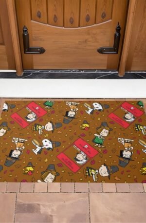 Peanuts Happy Thanksgiving Doormat