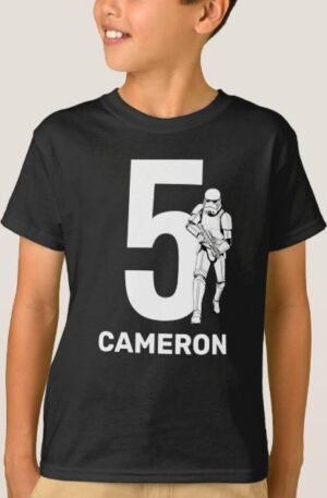 Storm Trooper Birthday shirt