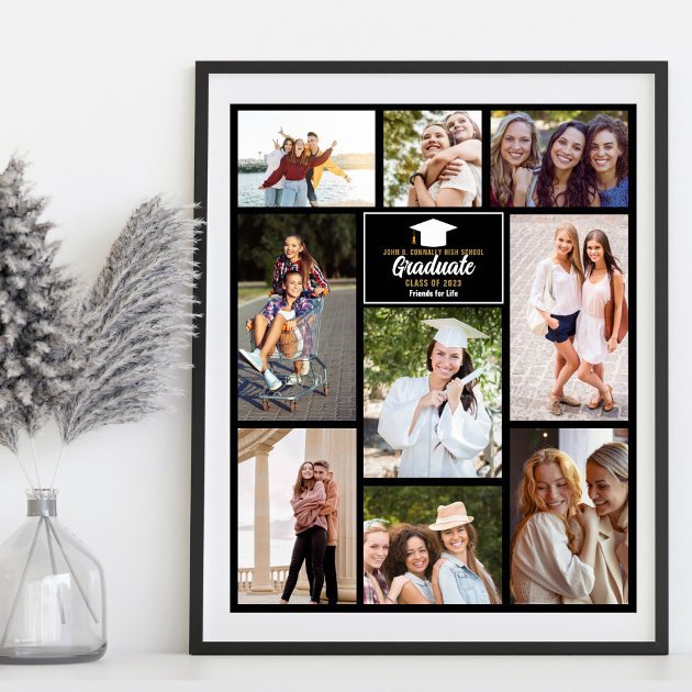 senior_year_friends_photo_collage_graduation_poster