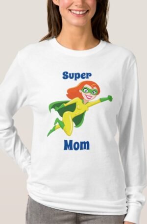 super_mom_t_shirt