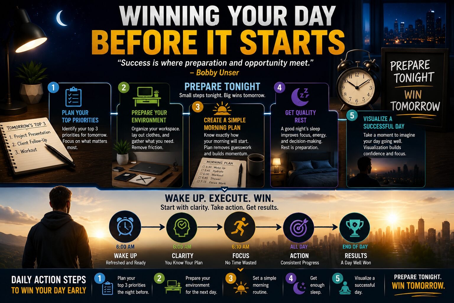 Winning the Day Before it Starts Featured Image