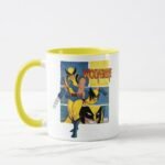 Wolverine Character Panel Graphic Mug wolverine_character_panel_graphic_mug