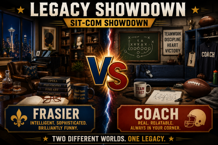Sitcom Showdown Frasier vs Coach Featured image