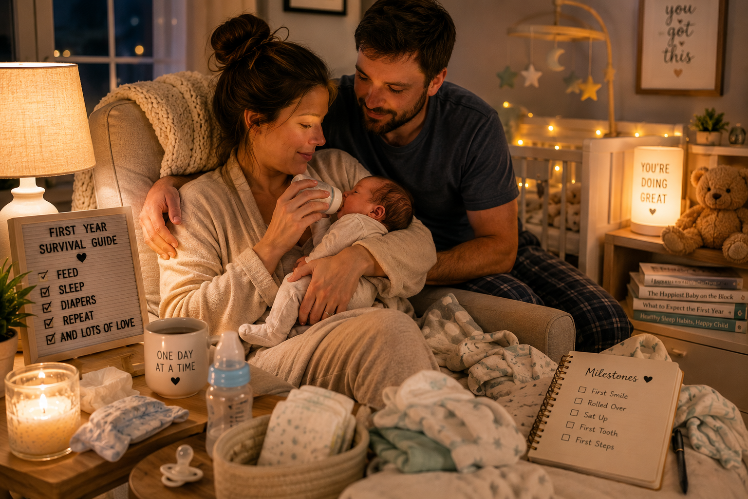 What to expect Your First Year as a Parent Featured Image