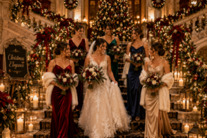 Christmas Bridesmaid Dresses Featured Image