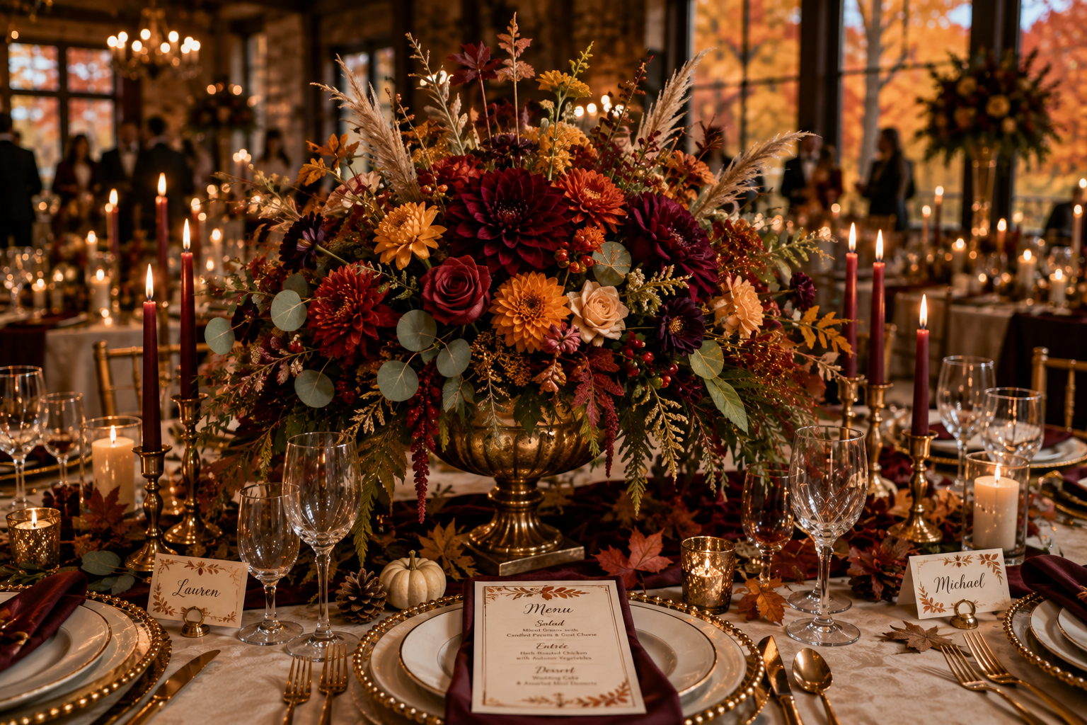 Creating a Fall Wedding centerpiece Featured image