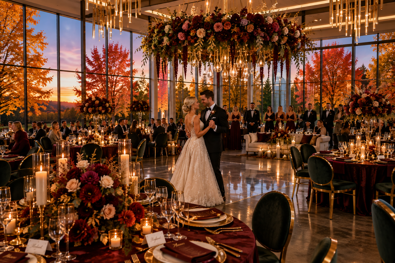 Elegant Autumn Wedding Featured Image