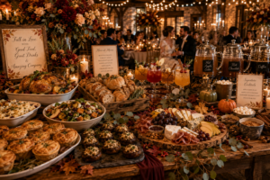 Fall Wedding Food and Drink Featured image