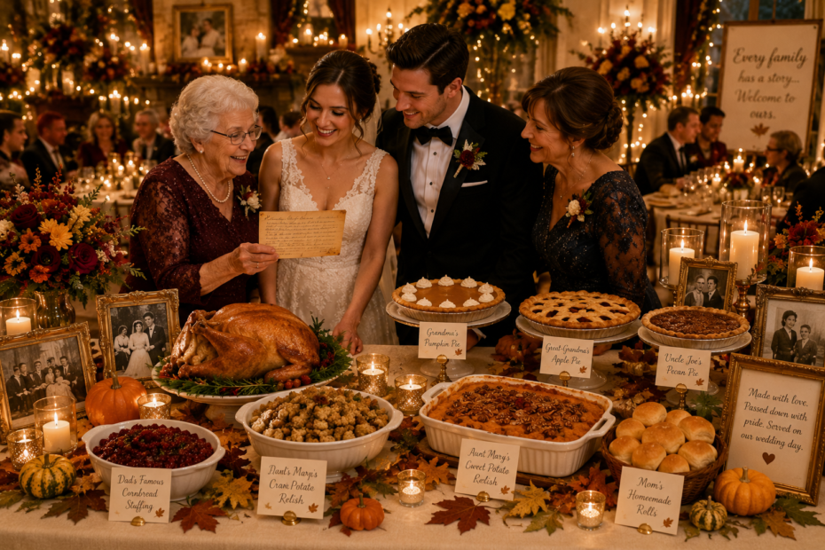 Including Family Recipes Into Your Wedding Menu Featured Image