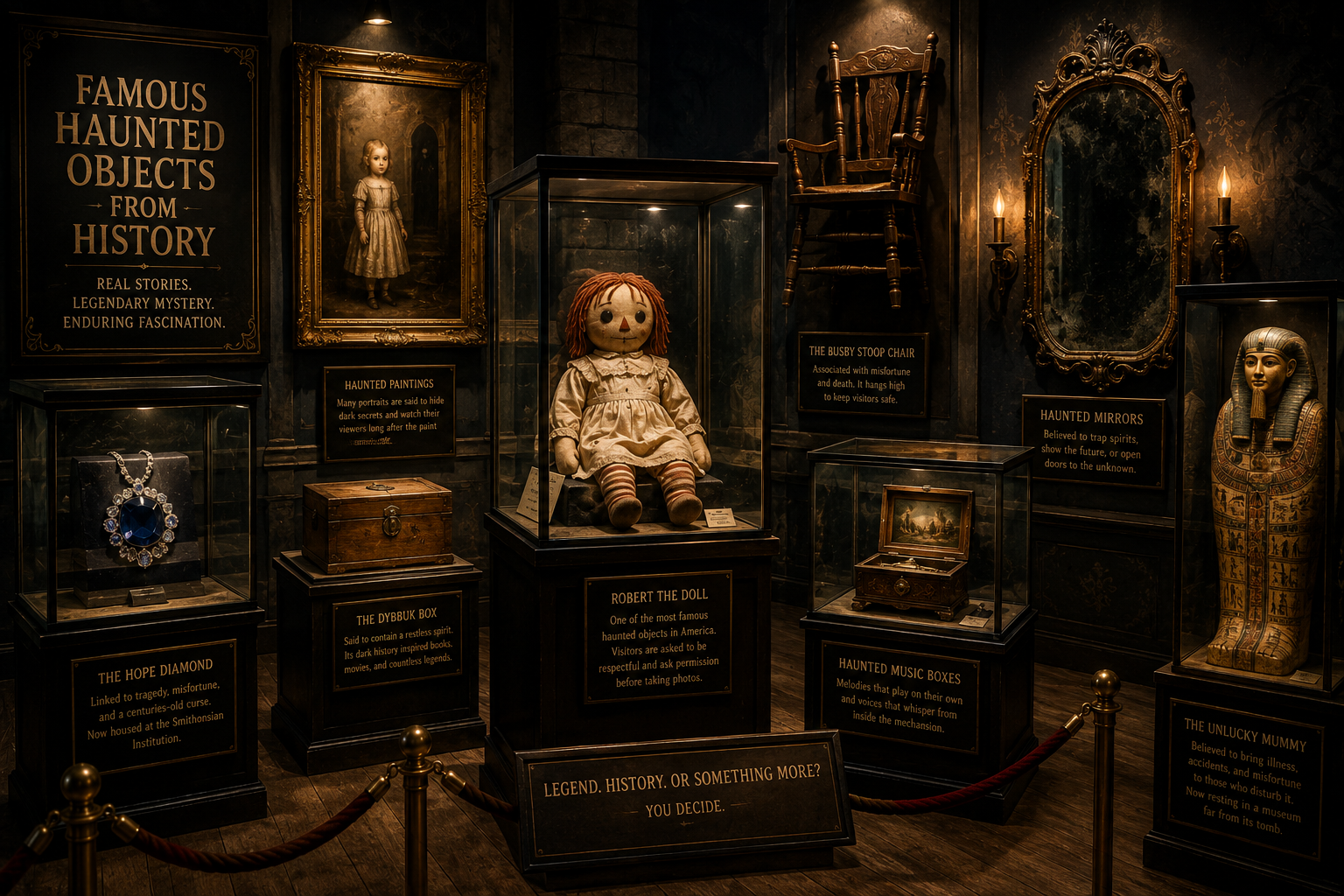 Famous Haunted Objects Featured Image