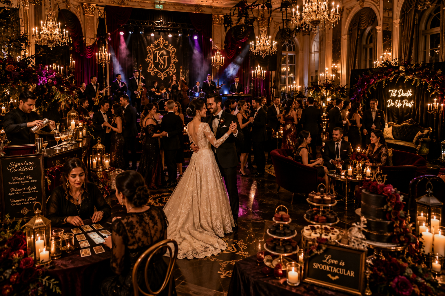 Halloween Reception Entertainment Ideas Featured Image