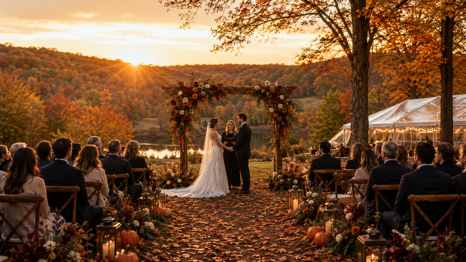 Outdoor Fall weddings Pros and Cons Featured Image