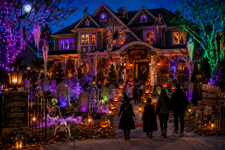 Outdoor Halloween Decorating Ideas featured image