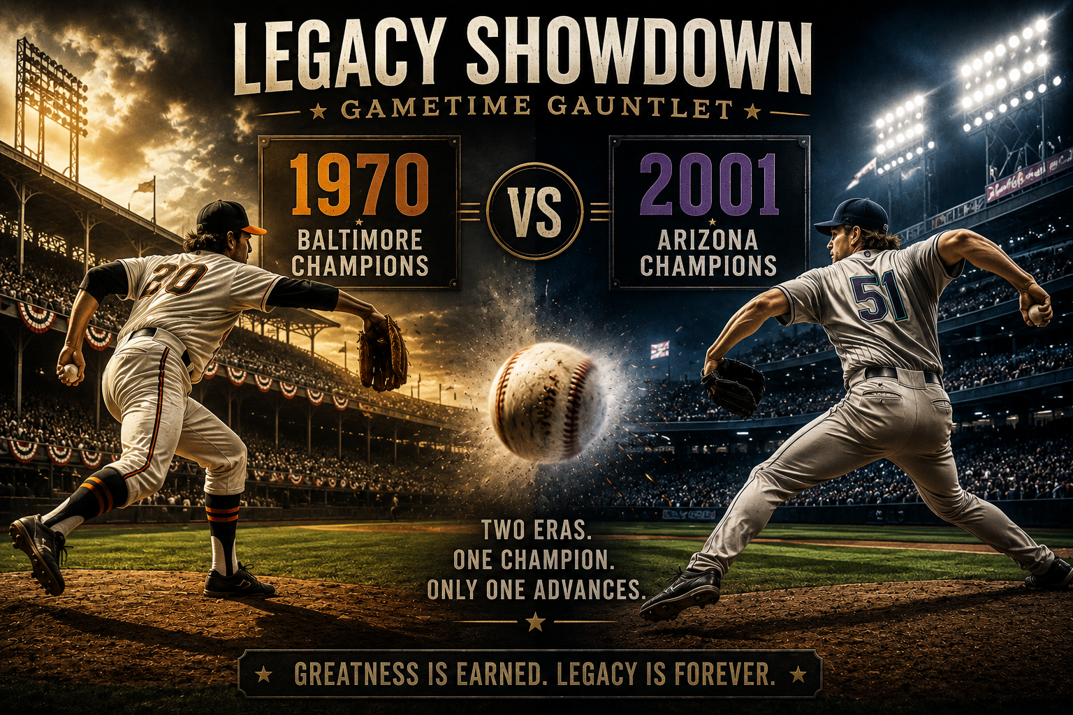 1970 Orieles vs. 2001 Diamondbacks featured image