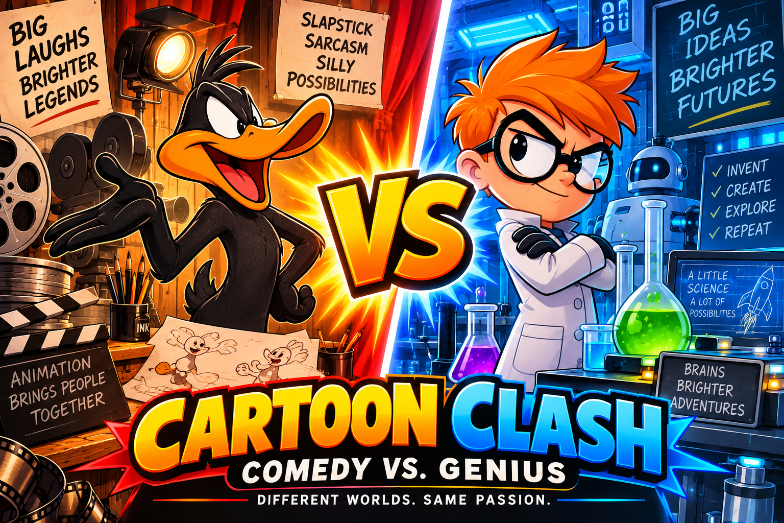 Daffy Duck vs. Dexter featured image
