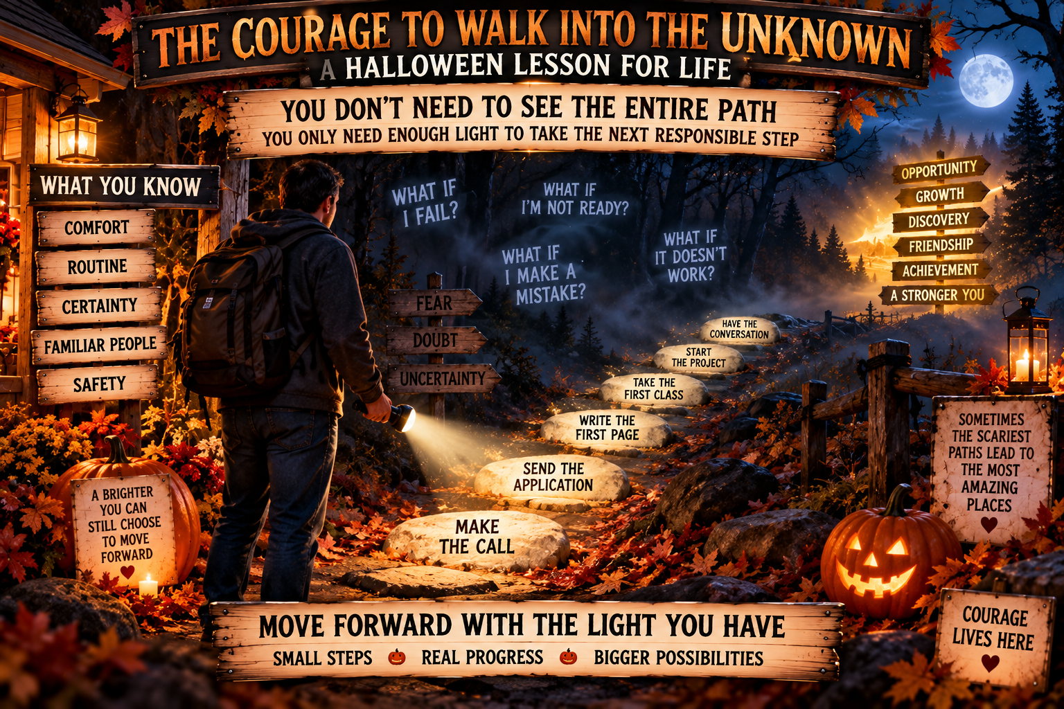Courage to Walk Into the Unknown Featured Image