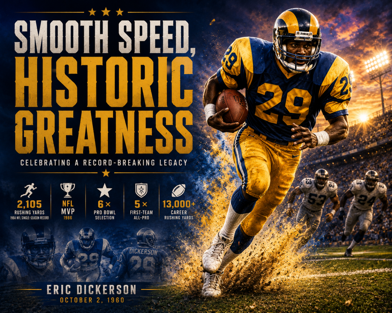 Eric Dickerson Featured Birthday Image322