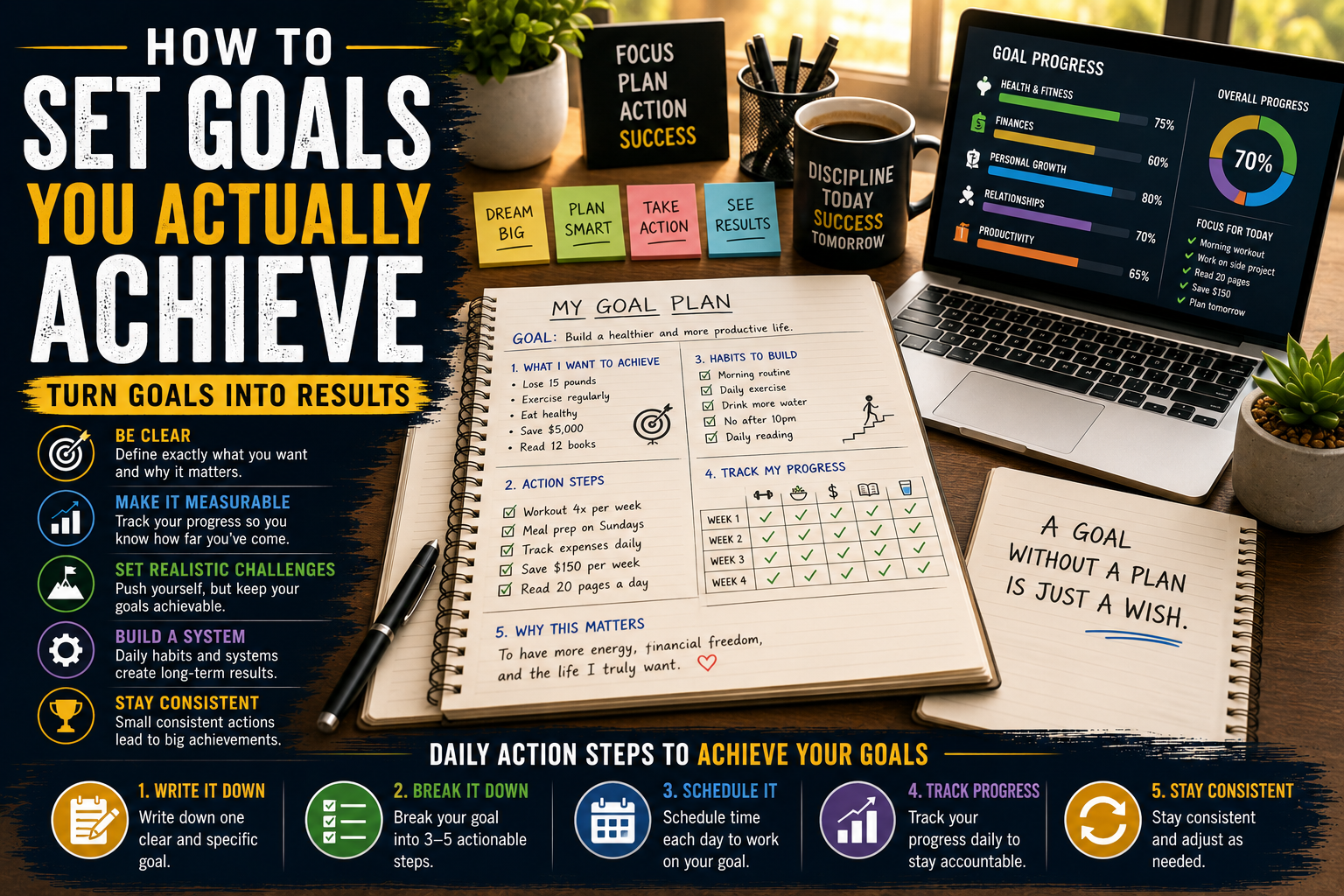 How to set goals you can actually achieve Featured image
