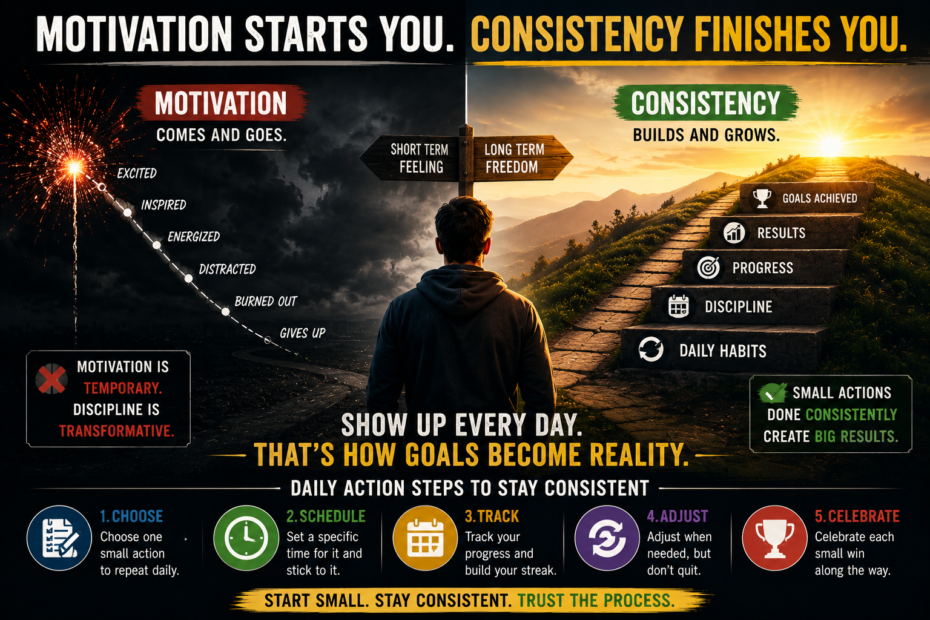 How To Stay Consistent Featured Image