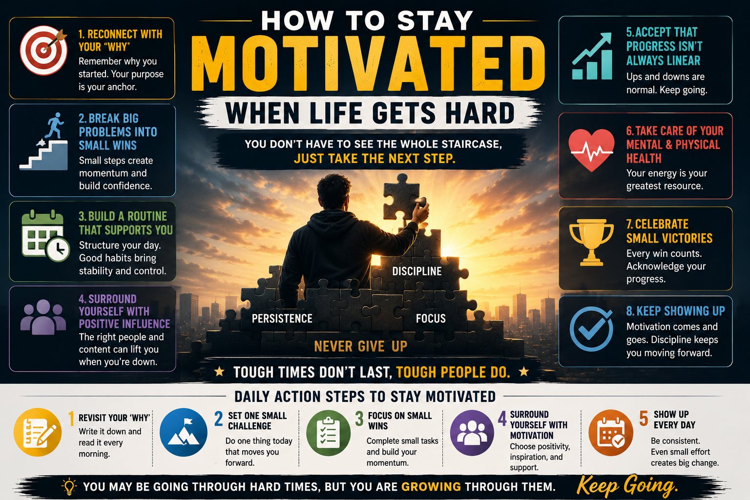 How to Stay Motivated When Life Gets Hard Featured Image