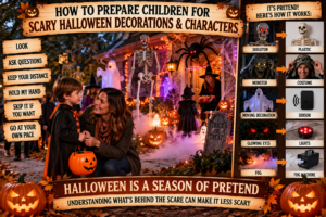How to Prepare Children for Scary Decorations at Halloween Featured Image