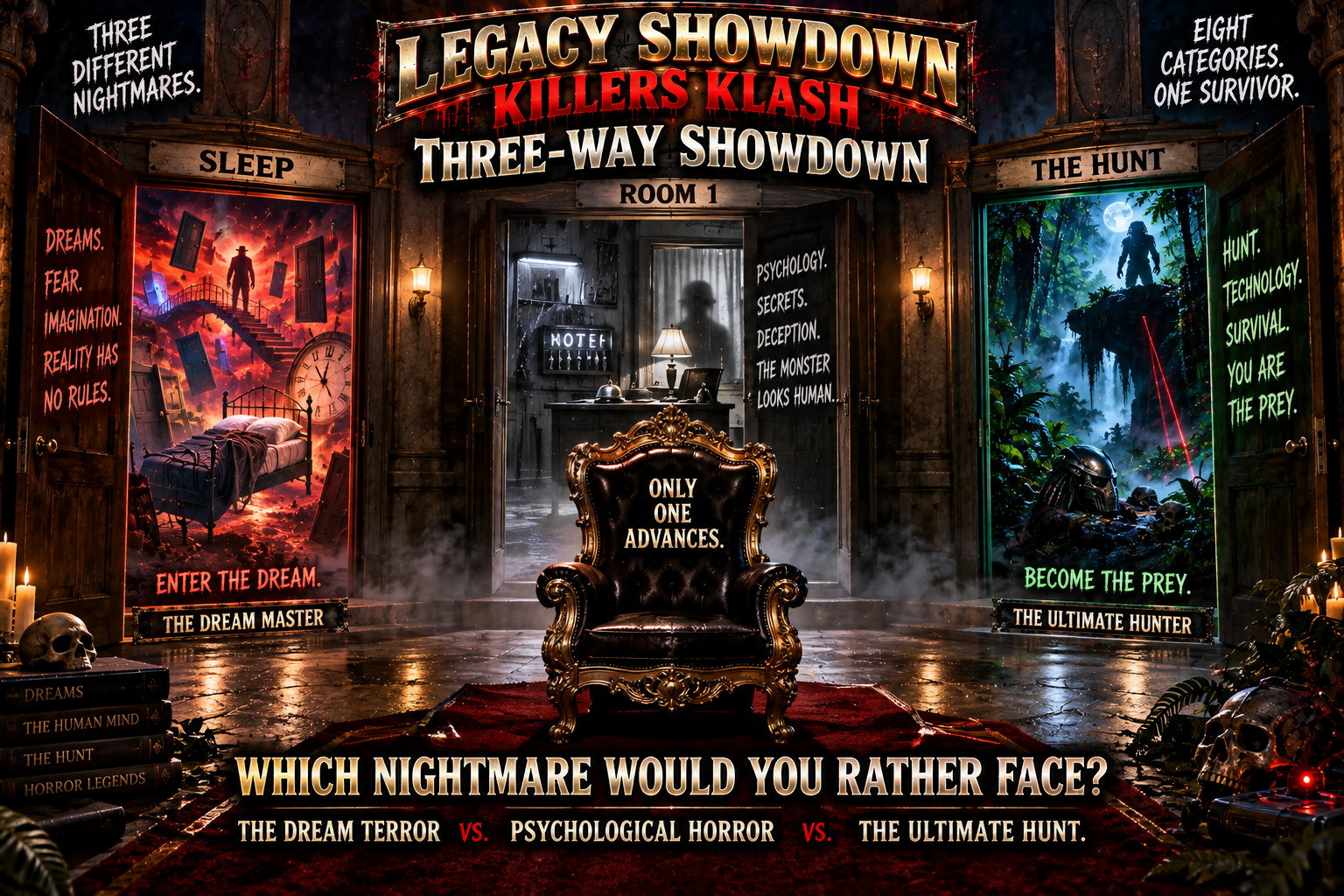 Bates vs. Freddy vs. Predator featured image