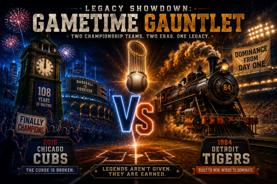 2016 Cubs vs. 1984 Tigers Featured image